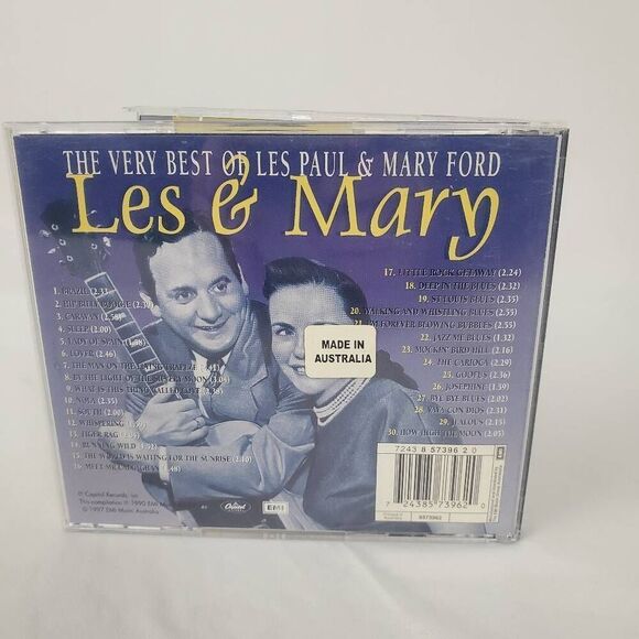 THE VERY BEST OF LES PAUL & MARY FORD Les & Mary [CD] - Picture 3 of 3